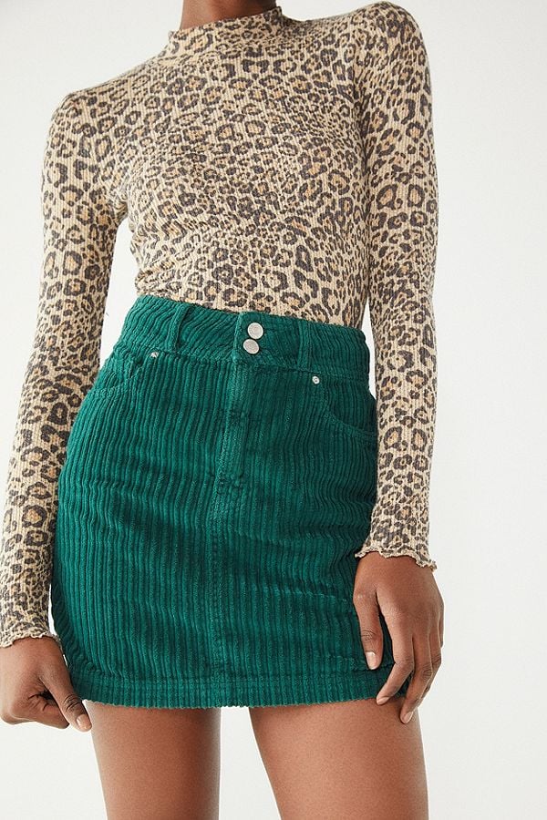 uo geo print corduroy cargo pant