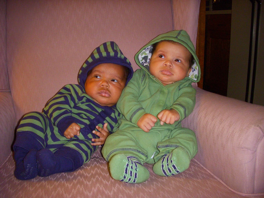 "Put the babies in their car seats and feed them both at the same