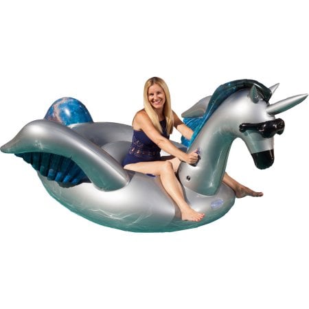 Giant Inflatable Ride-On Mystique Alicorn Unicorn Pool Float