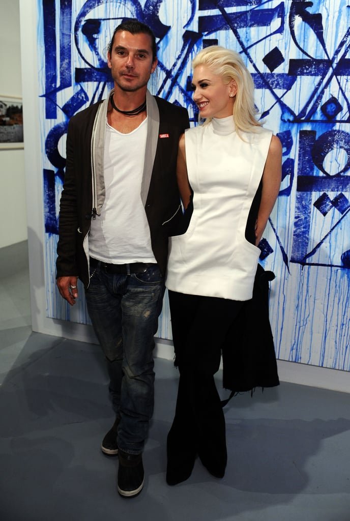 Gavin and Gwen attended a MOCA event in April 2011 in LA.