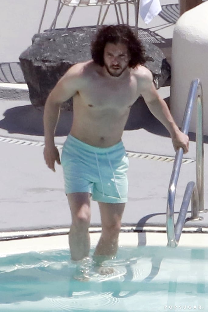 Kit Harington and Rose Leslie in Greece Pictures May 2017
