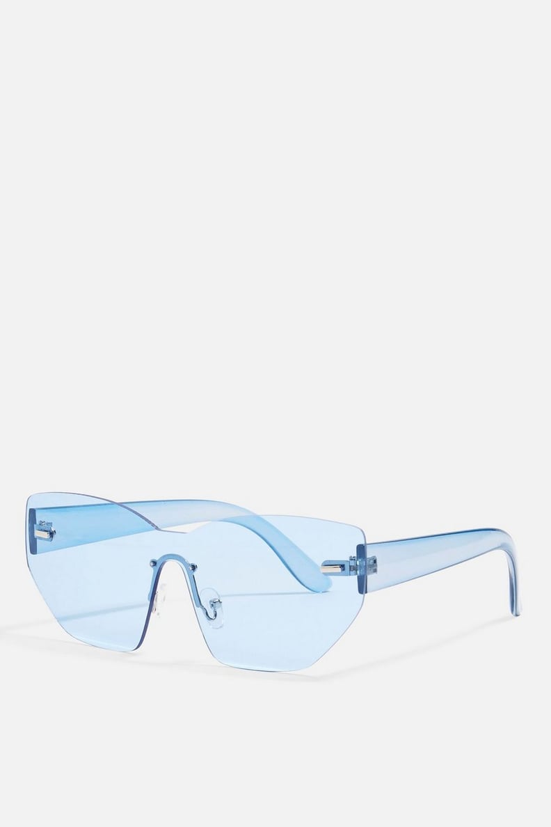 Topshop Macy Full-Visor Sunglasses