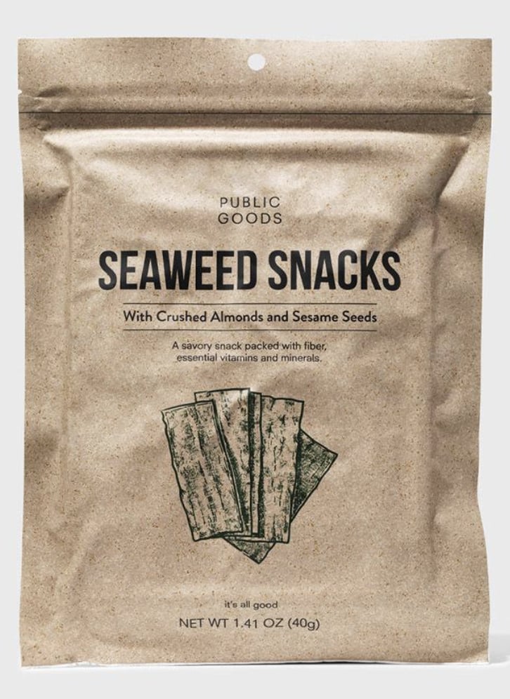 Public Good's Seaweed Snacks