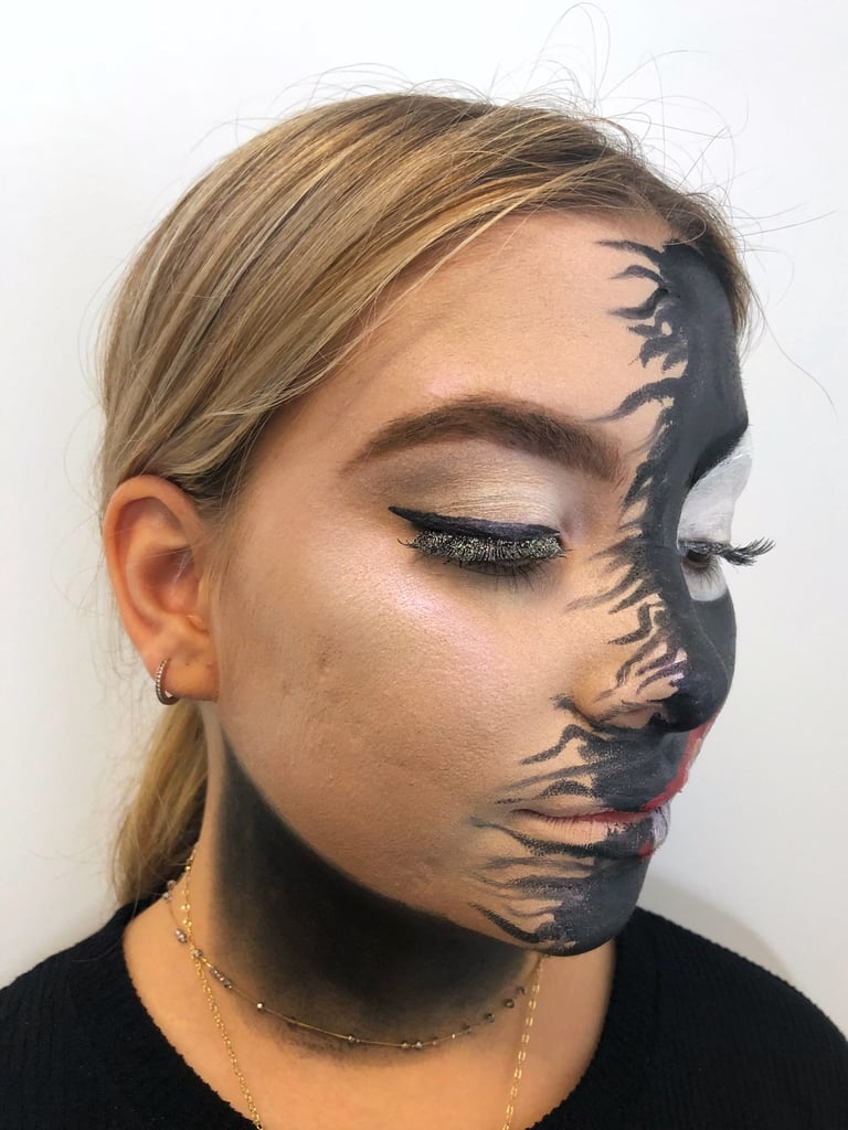 Venom Halloween Makeup