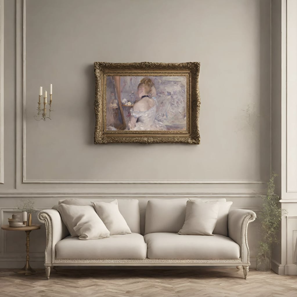 A Vintage Oil Painting