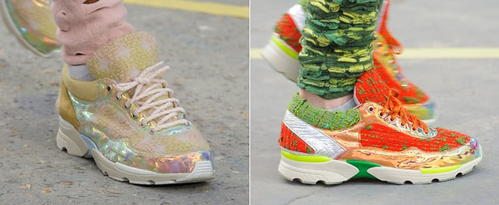 Sneakers at Chanel Runway Shows