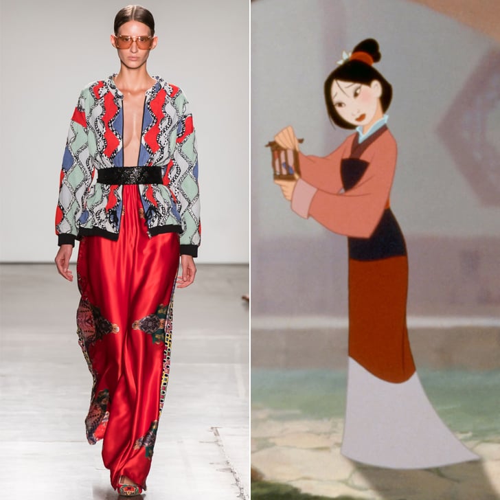 Mulan inspiriertes Outfit