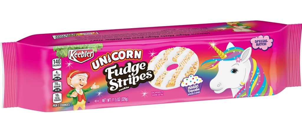 Keebler Cupcake-Flavored Unicorn Fudge Stripes Cookies 2019