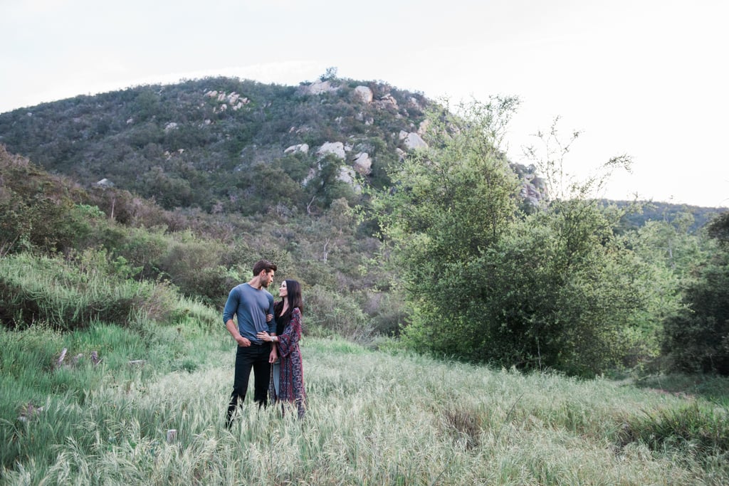 Painting Engagement Photos