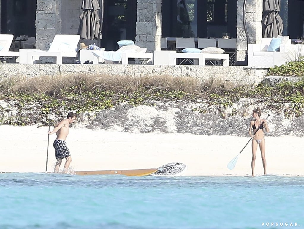 Gisele Bundchen and Tom Brady Go Paddle Boarding | Pictures