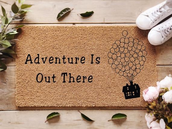 Up Disney Welcome Doormat