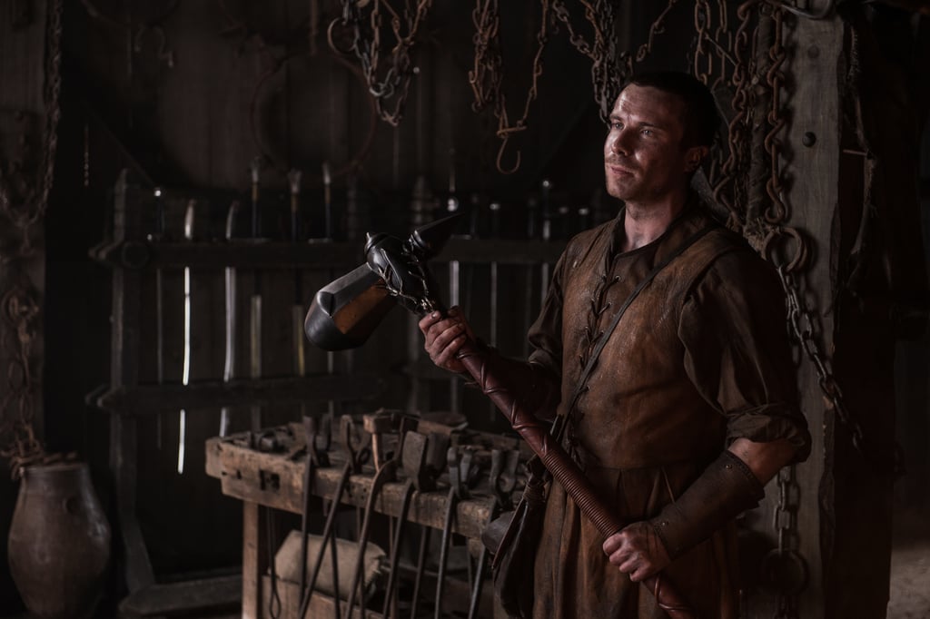 On what Daenerys legitimizing Gendry will mean in the end: "I don't think necessarily that all the trimmings that come with Lords of Storm's End are really the kinds of things that he was after. Power and the land and the wealth that you would imagine Gendry would acquire now, that's all kind of superfluous to him. I think the main thing that he would take from it is the legitimacy and that he's no longer a bastard. The fact that he's been recognized as a legitimate son of somebody — it can be as simple as that. You can imagine he's not a particular fan of hierarchy but he can place himself somewhere within it now."