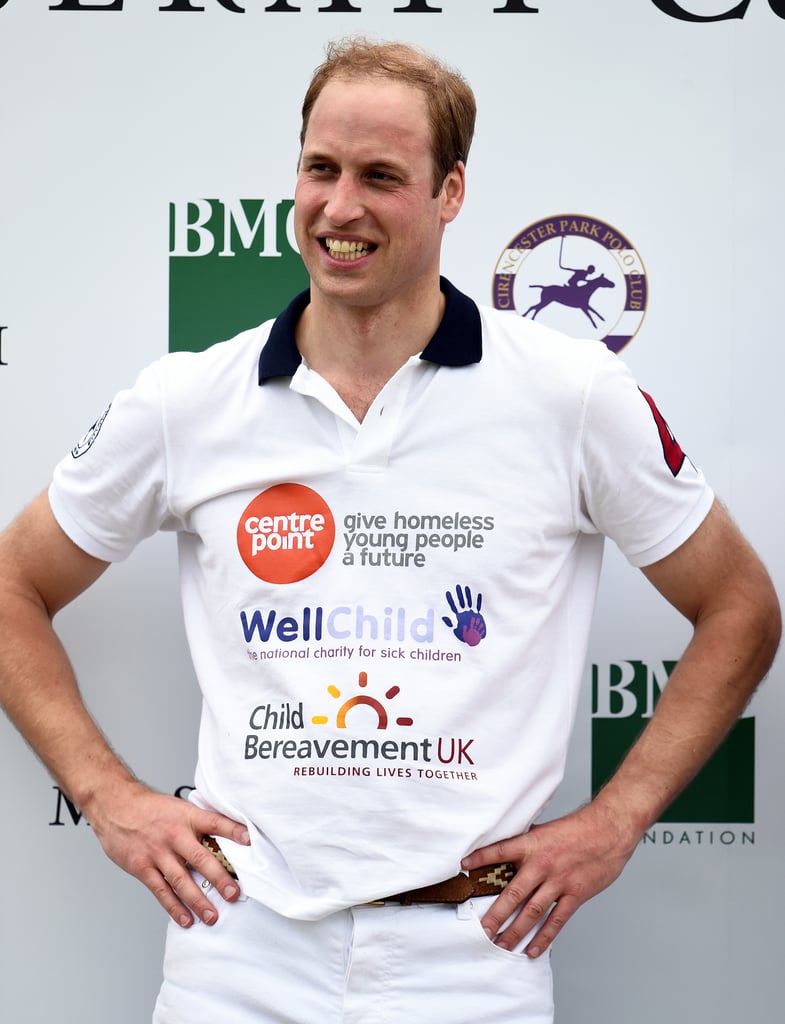 Prince George Crawls at Polo Match | Pictures