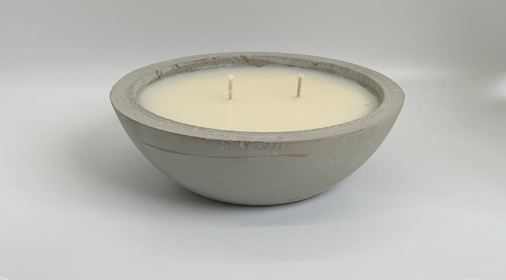 Citronella Cement Candle