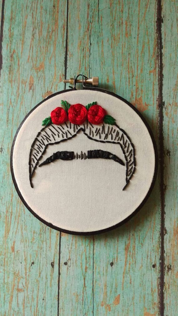 Frida Kahlo Unibrow Hoop
