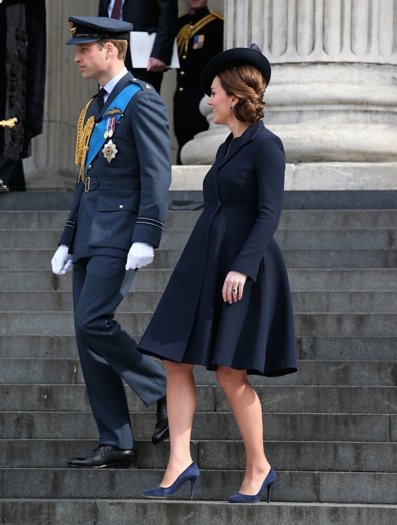 Kate Middleton and Prince William at St. Paul's Cathedral