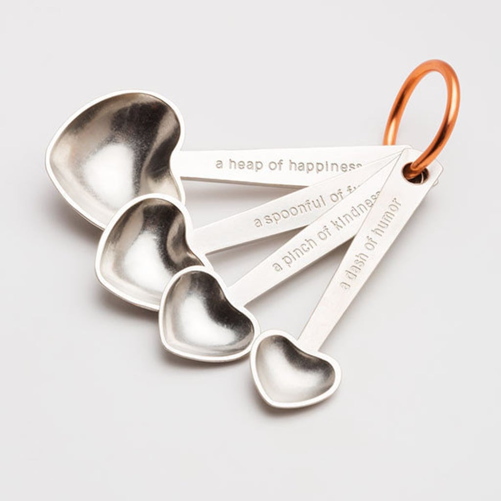 Beehive Heart Quotes Metal Measuring Spoons