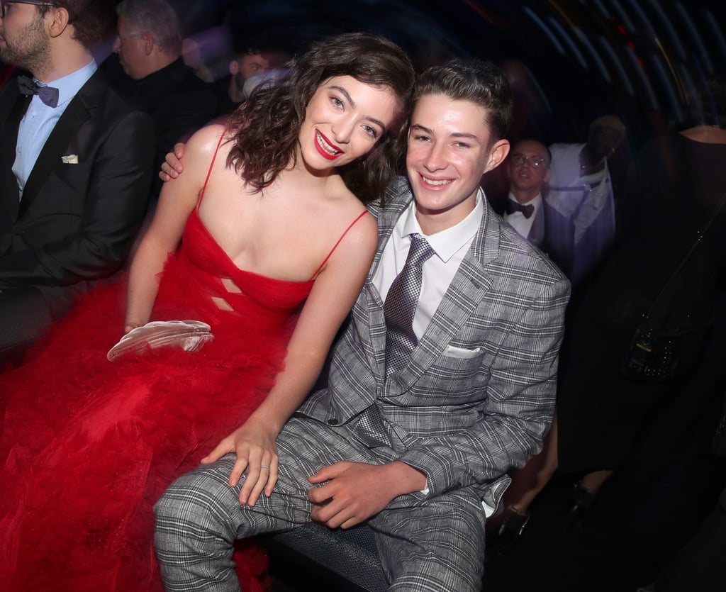 Pictured: Lorde and Angelo Yelich-O'Connor