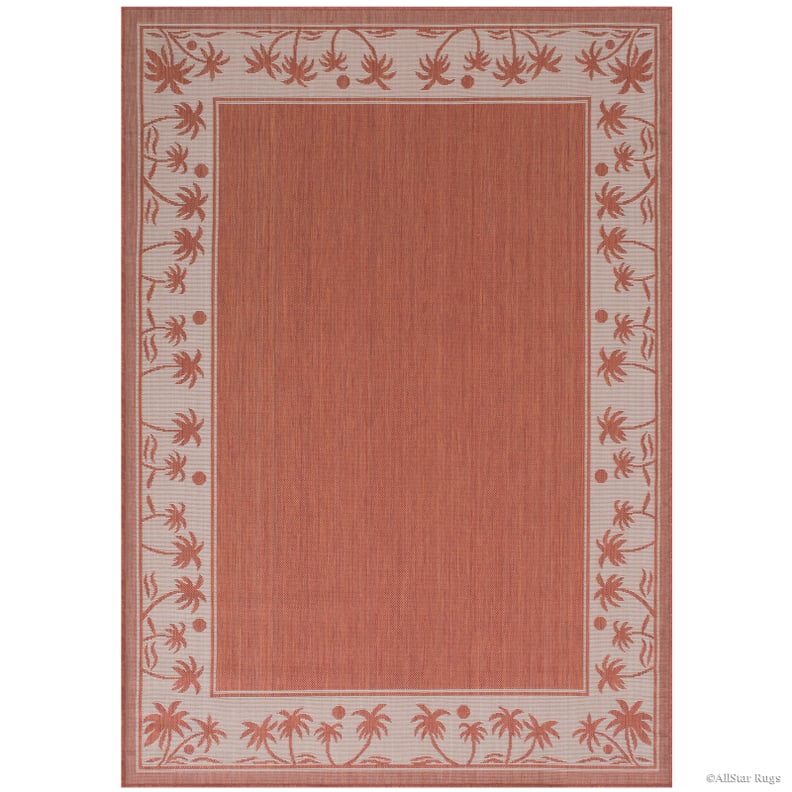 Terracotta Allstar Indoor Outdoor All Weather Rug