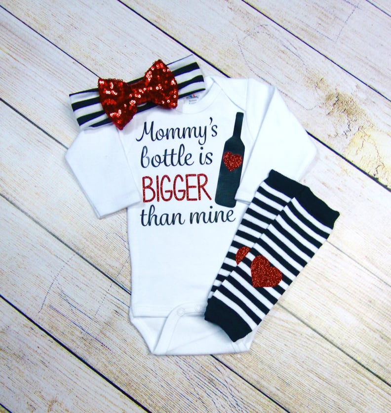 Wine-Inspired Baby Outfit