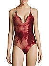 Made By Dawn Turning Rose Aurora Traveler One-Piece Tie-Dye Swimsuit