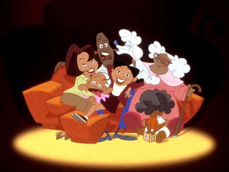 THE PROUD FAMILY, Trudy Proud, Oscar Proud, Penny Proud, Grandma Suga Mama, 2001-present, (c)The Disney Channel/courtesy Everett Collection