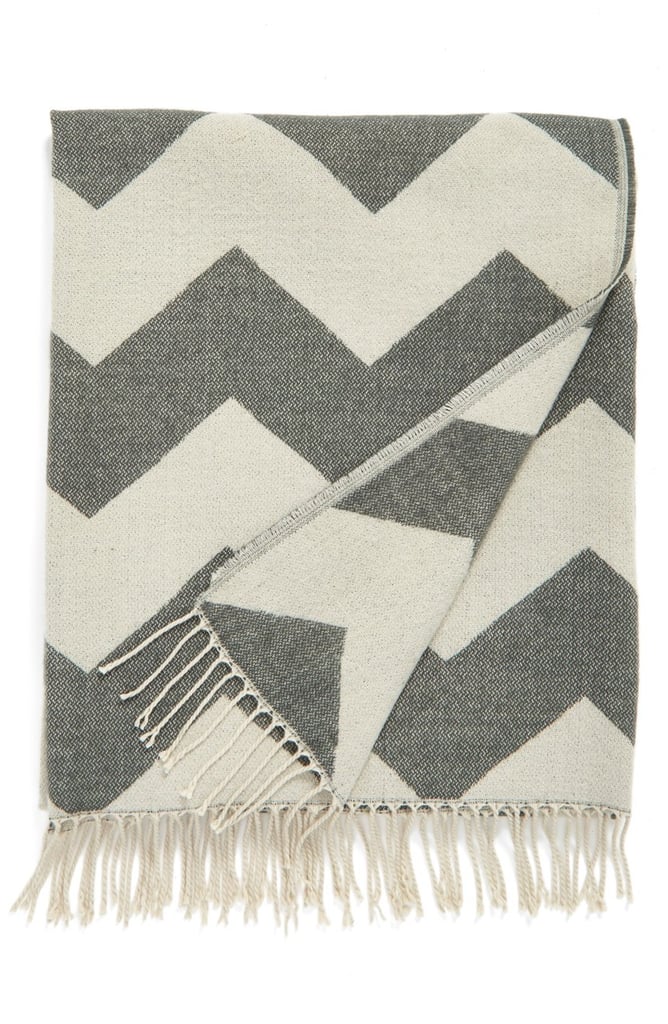 Levtex Chevron Throw Blanket ($49)