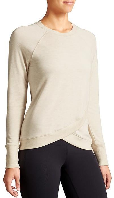 athleta criss cross sweatshirt