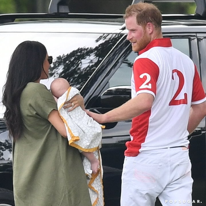 Meghan Markle, Prince Harry, and Baby Archie Polo Match 2019