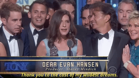 When He Was Shaken Over Dear Evan Hansen's Best Musical Win