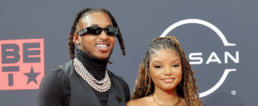 Halle Bailey and DDG Make a Stylish Red Carpet Debut at the BET Awards
