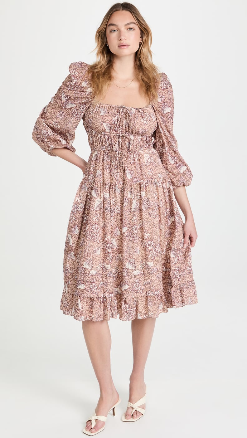 A Printed Dress: Ulla Johnson Isla Pleated Dress