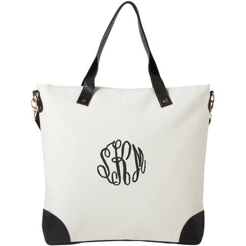 Monogram Canvas Tote
