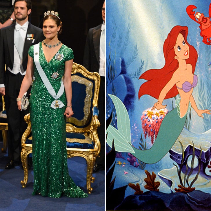 Crown Princess Victoria as Ariel