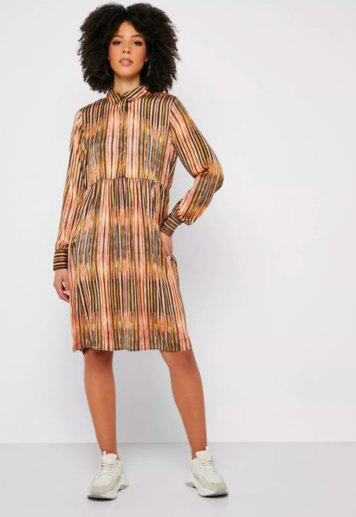 verticaal fiets Kameel Jacqueline De Yong – Pleated Long Sleeve Shirt Dress | Sizzle This Season  in These Summer Dresses – Each of Which Cost Less Than AED150 | POPSUGAR  Fashion Middle East Photo 11