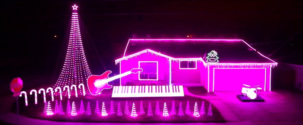 Star Wars Christmas Light Display