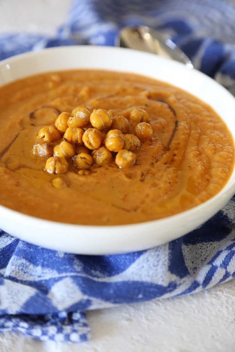 Vegan Pumpkin Chickpea Soup