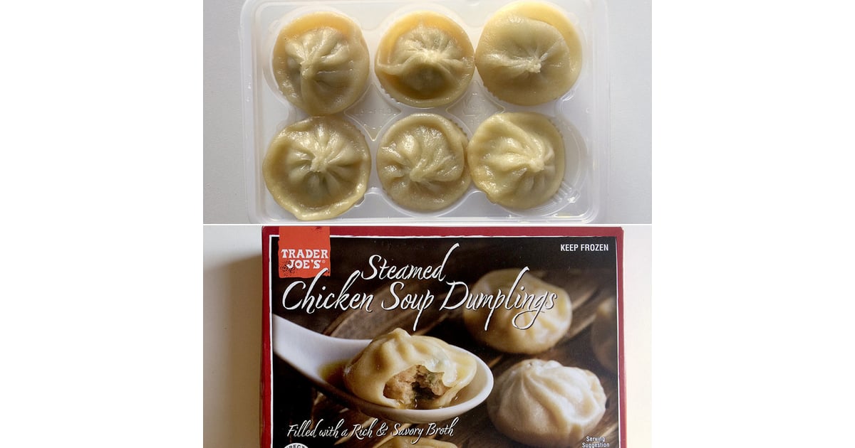 Steamed Chicken Soup Dumplings (3) Best New Trader Joe's Snacks 2015
