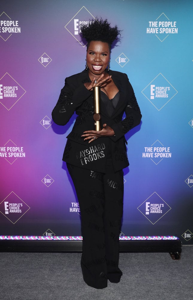 Leslie Jones's Black Lives Matter Christian Siriano Suit