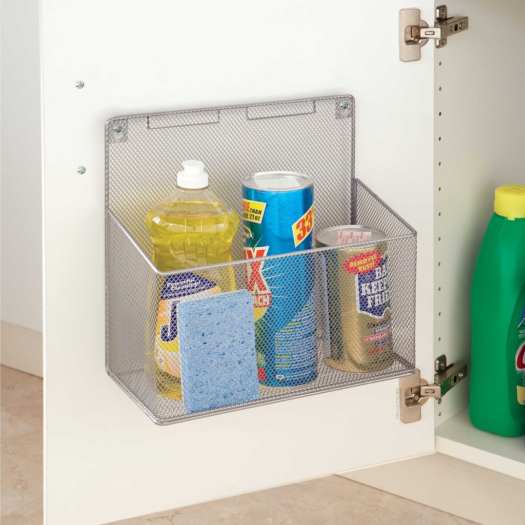 Metal Mesh Kitchen Organizer Home Organization From Bed