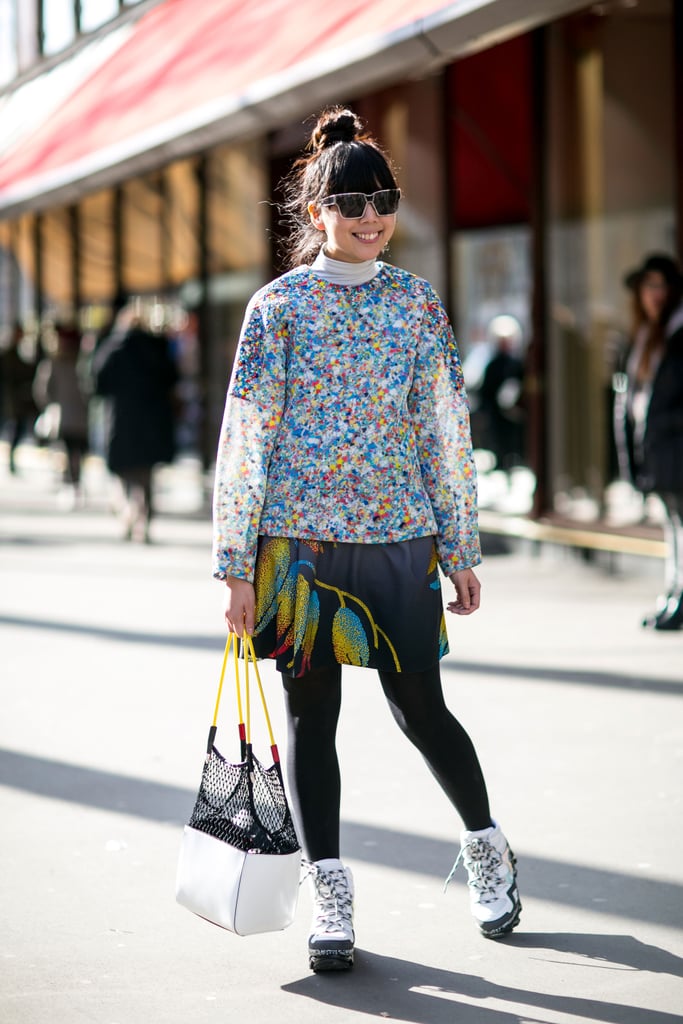 Paris Fashion Week Street Style Fall 2015 | POPSUGAR Fashion