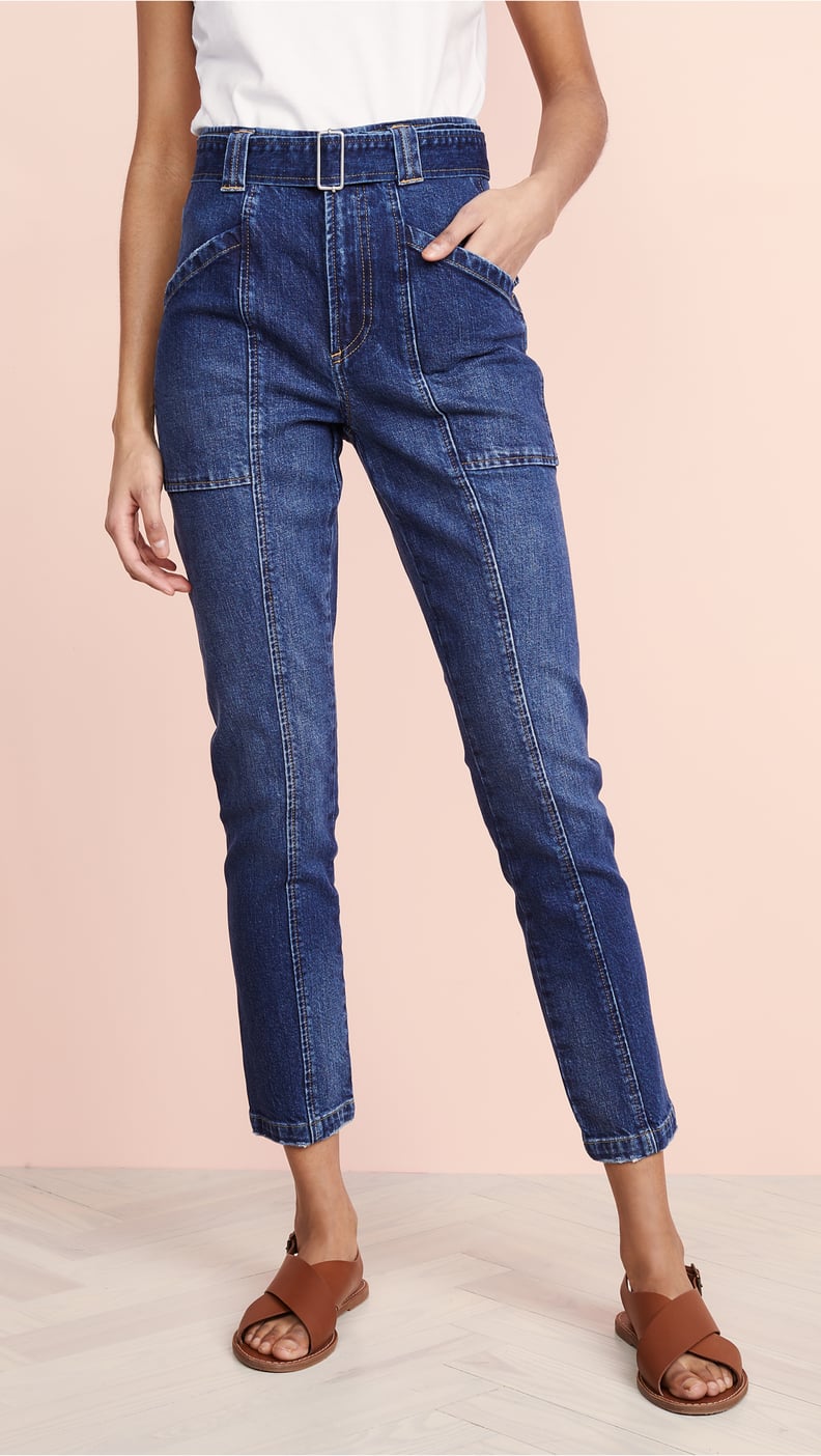 La Vie Rebecca Taylor Tie Waist Jeans