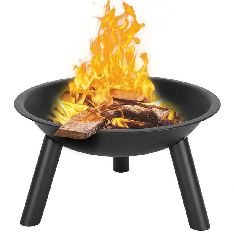 A Portable Firepit: BBQ Grill Portable Wood-Burning Fire Pit