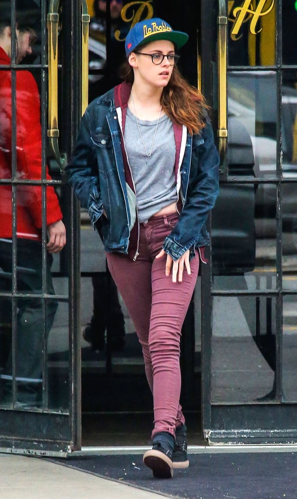 On Wednesday, Kristen Stewart ran errands around the city.