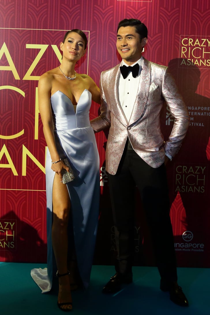 Henry Golding and Wife Liv Lo at Crazy Rich Asians Premiere | POPSUGAR