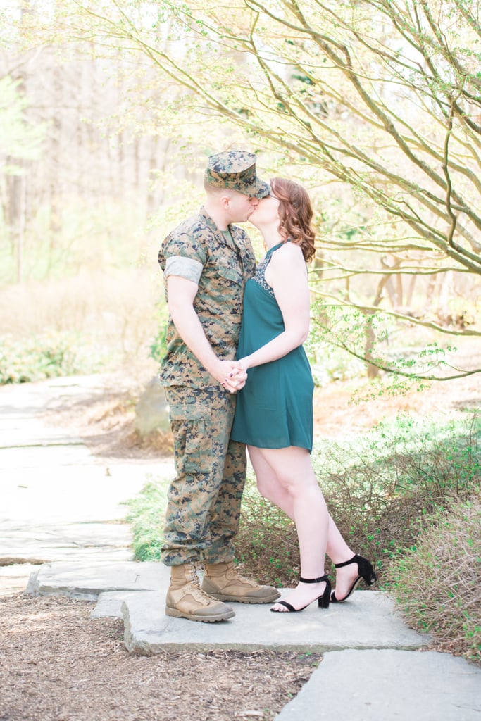 Military Couple Engagement Session in Washington DC