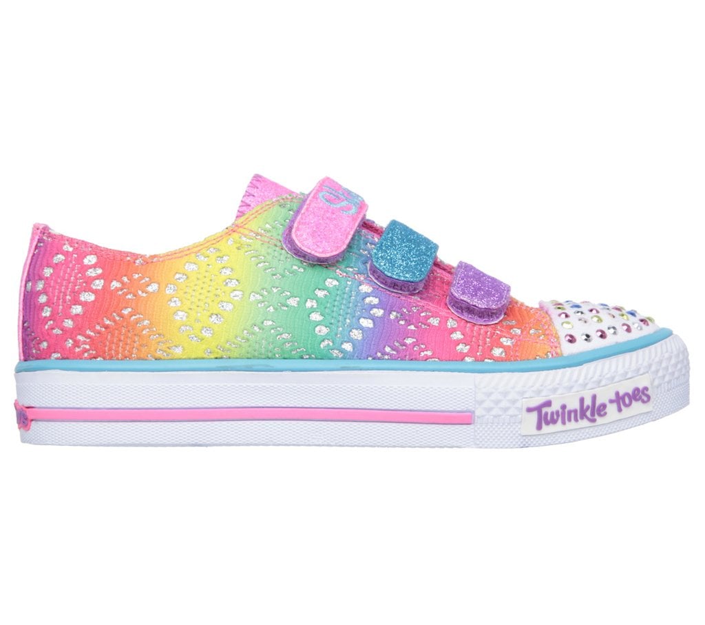 skechers twinkle toes rainbow