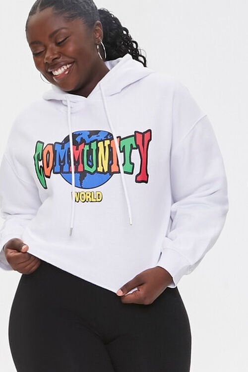 Ashley Walker Community World Graphic Hoodie