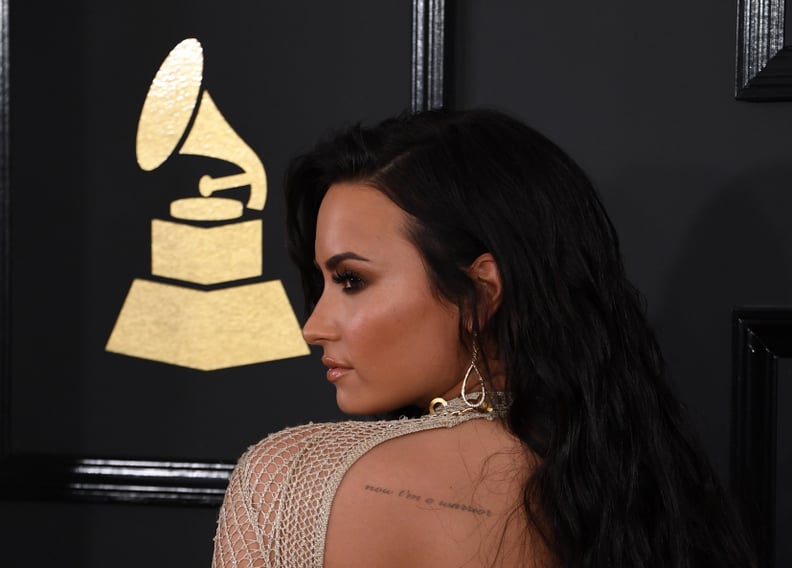 Demi Lovato at the 2017 Grammy Awards