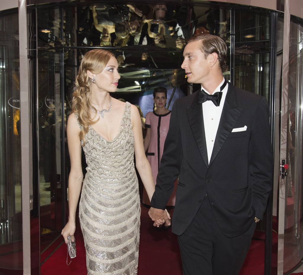 Pierre and Beatrice went black tie for a charity event in March 2015 in Monaco.
